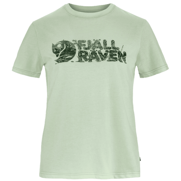 Koszulka z krótkim rękawem Fjällräven Lush Logo T-Shirt Women Soft Jade