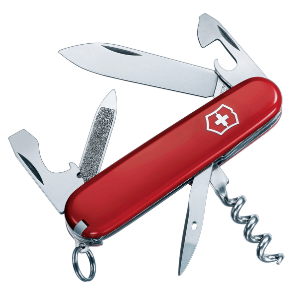 Nóż Victorinox Swiss Army knife SPORTSMAN, red Red