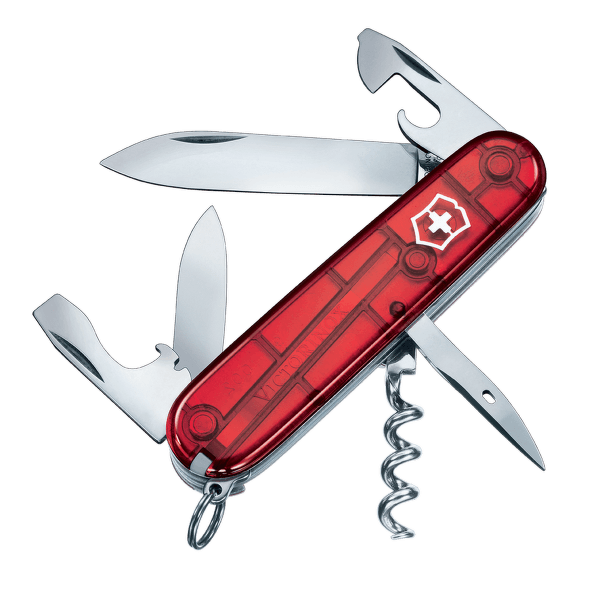 Nóż Victorinox Swiss Army knife SPARTAN, red translucent Red Translucent
