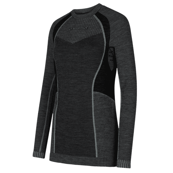 Koszulka z długim rękawem La Sportiva WOOL70 TECH LONGSLEEVE Women Carbon/Cloud
