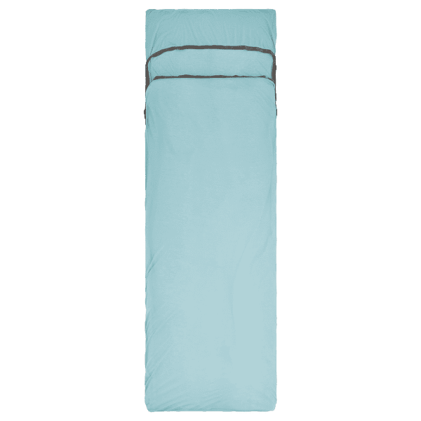 Wkładka do śpiwora Sea to Summit Comfort Blend Sleeping Bag Liner - Rectangular w/ Pillow Sleeve Aqua Sea Blue