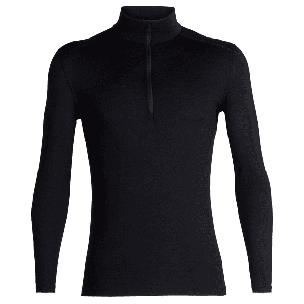 Koszulka z długim rękawem Icebreaker Merino 200 Oasis LS Half Zip Men Black