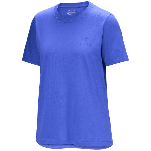 Koszulka z krótkim rękawem Arcteryx Kragg SL Cotton Emblem Crew SS Women Electra