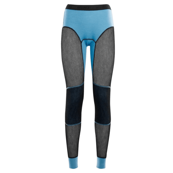 Legginsy Aclima WoolNet Longs Women Azure Blue / Jet Black