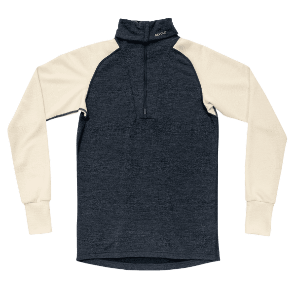 Pulower Devold Expedition Merino Silk Zip  Men 284C INK/OFFWHITE
