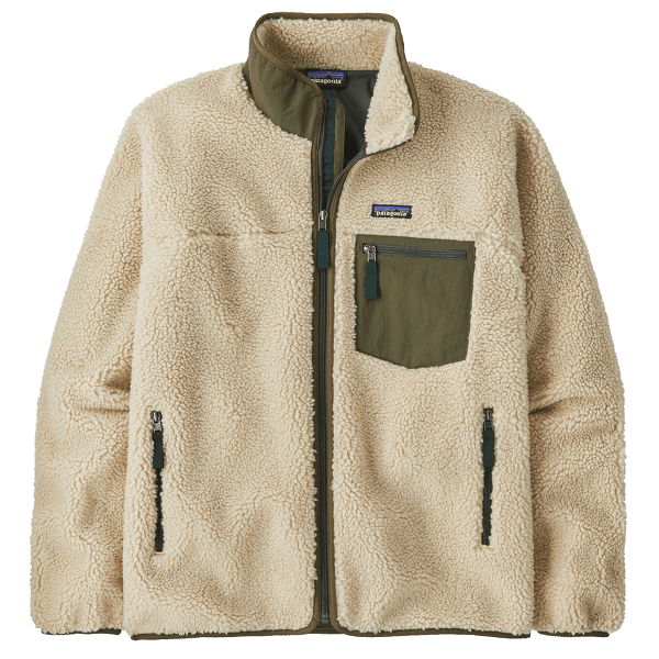 Bunda Patagonia Classic Retro-X Jacket Men Dark Natural w/Basin Green
