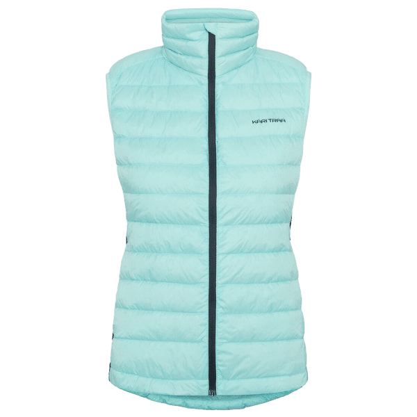 Kamizelka Kari Traa EMILIE DOWN VEST WAVE/BRIGHT TURQUOISE