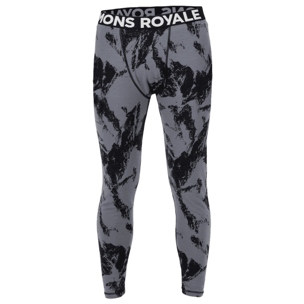 Legginsy Mons Royale Cascade Merino Flex 200 Legging Mtn Pixel Grey
