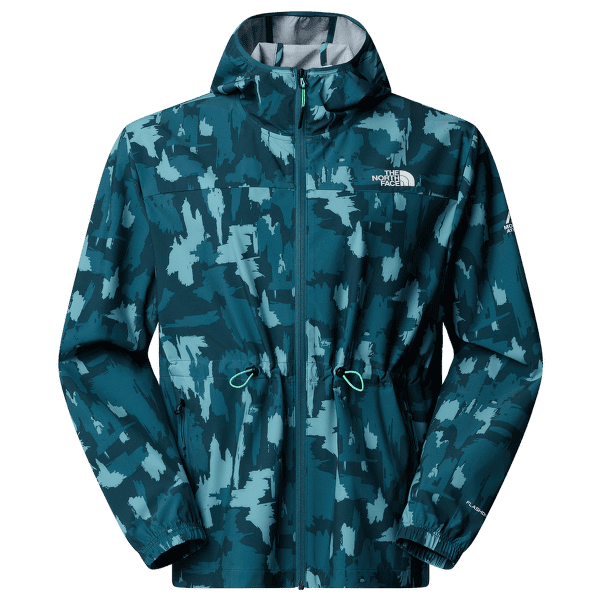 Bunda The North Face MOUNTAIN ATHLETICS HOODED WIND JKT-PRI Women DQD DEEP CYPRESS PAINTED MOUNTAINS PRINT