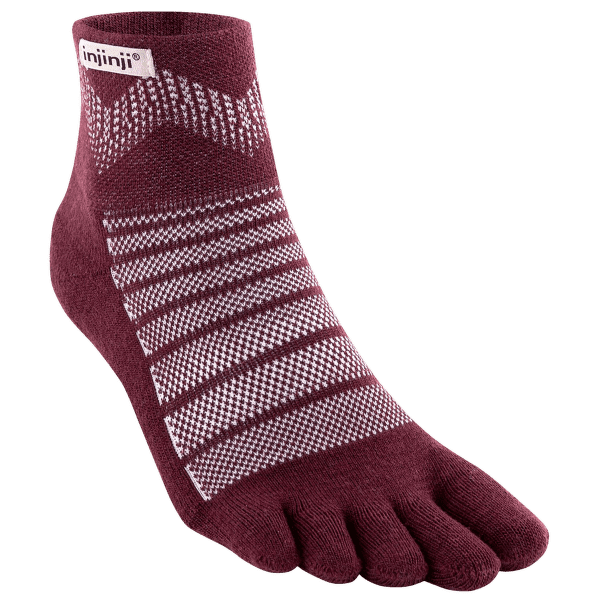 Skarpety Injinji Outdoor Midweight Mini-Crew Wool GARNET