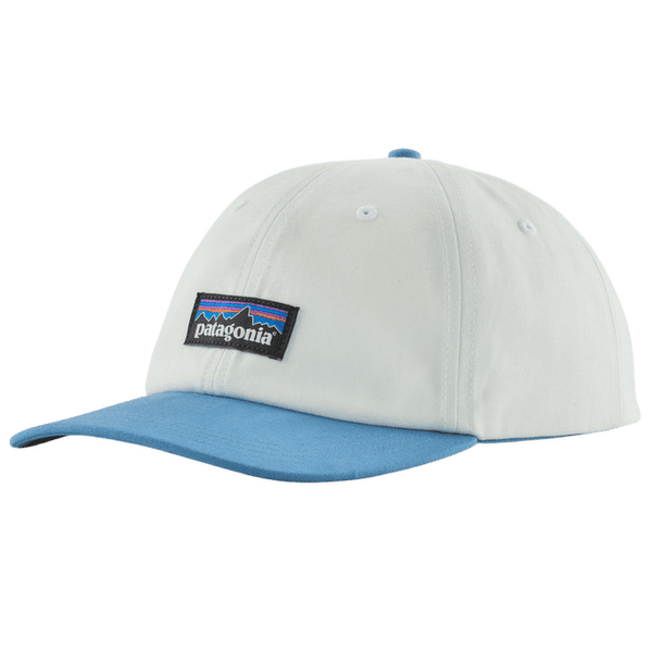 Czapka Patagonia P-6 Label Trad Cap Birch White w/Shore Blue