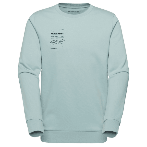 Bluza Mammut MAMMUT CORE ML CREW NECK MEN VERT nebla