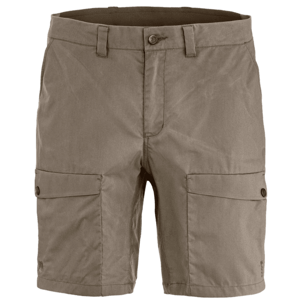 Szorty Fjällräven ABISKO HYBRID TRAIL SHORTS MEN Suede Brown