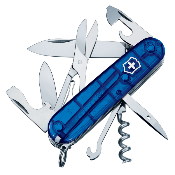 Nóż Victorinox Climber 1.3703.T2 Blue Translucent