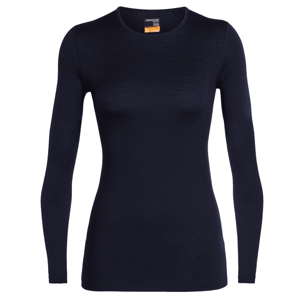 Koszulka z długim rękawem Icebreaker Oasis LS Crewe Women (104375) Midnight Navy