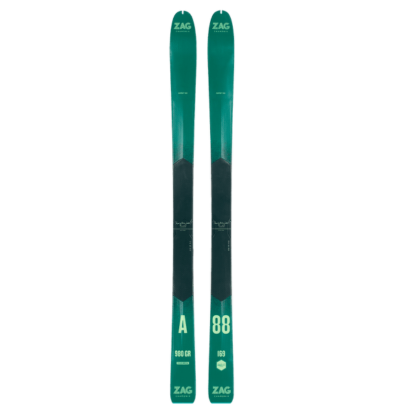 Narty Zag Skis Adret 88 Lady GREEN