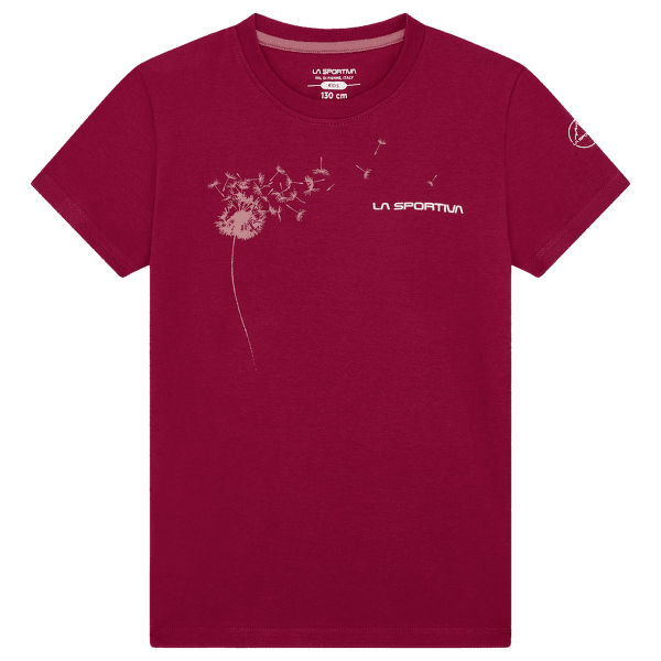 Koszulka z krótkim rękawem La Sportiva WINDY T-SHIRT Kids Red Plum