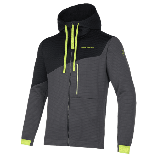 Bluza La Sportiva METHOD HOODY Men Carbon/Lime Punch
