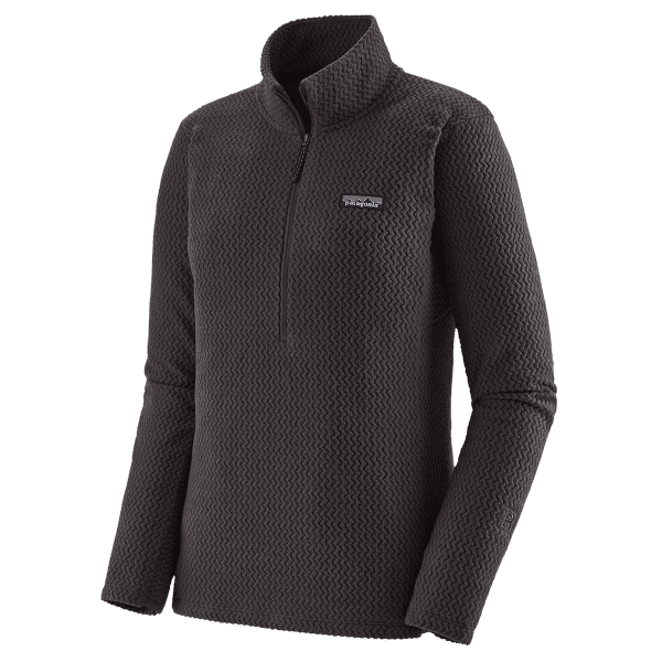 Koszulka z długim rękawem Patagonia R1 Air Zip Neck Women Black