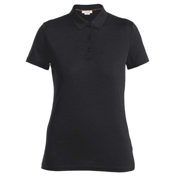 Koszulka polo Icebreaker Merino 150 Tech Lite III SS Polo Women Black
