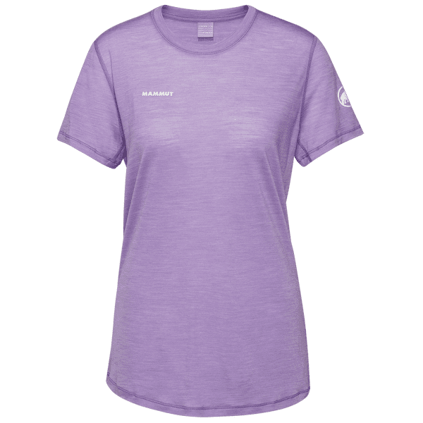 Koszulka z krótkim rękawem Mammut Tree Wool FL T-Shirt Women 6437 lavandin melange