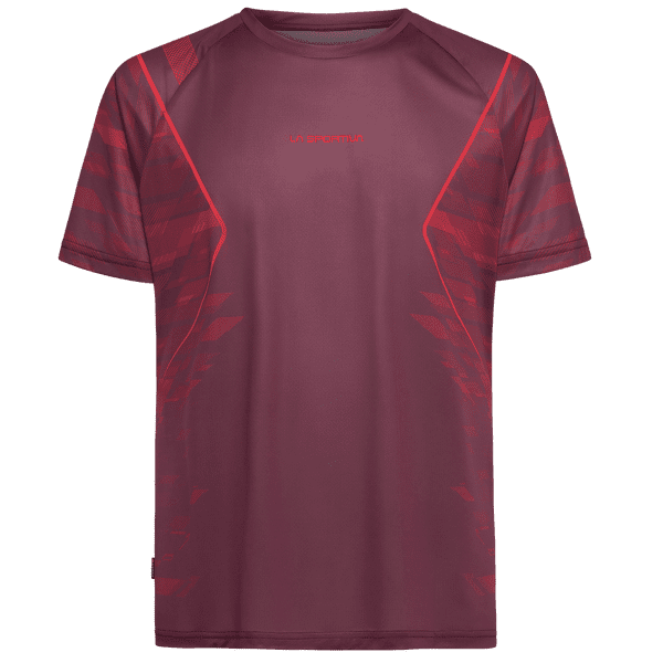 Koszulka z krótkim rękawem La Sportiva PACER T-SHIRT Men Redwood/Mountain Red