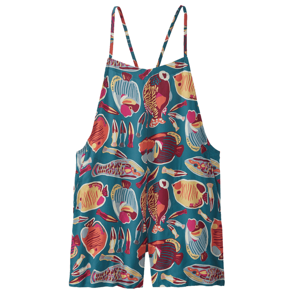 Kombinezon Patagonia Tidal Threads Romper Women Wrasse: Wetland Blue