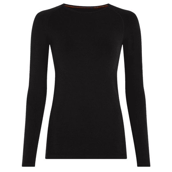 Koszulka z długim rękawem Icebreaker Merino 260 ZoneKnit™ Seamless LS Crewe Women BLACK