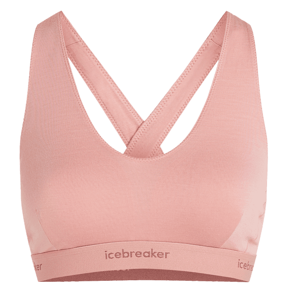 Biustonosz Icebreaker Merino 125 Cool-Lite Sprite Racerback Bra Women BLUSH