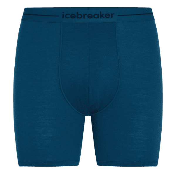 Bokserki Icebreaker Anatomica Long Boxers Men ATLANTIS