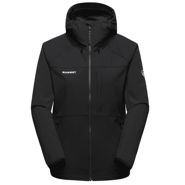 Bunda Mammut Ultimate Comfort SO Hooded Jacket Women black 0001