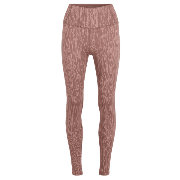 Legginsy Icebreaker Merino 260 Tech Vertex High Rise Leggings Delta Women SUMMIT/BLUSH/J