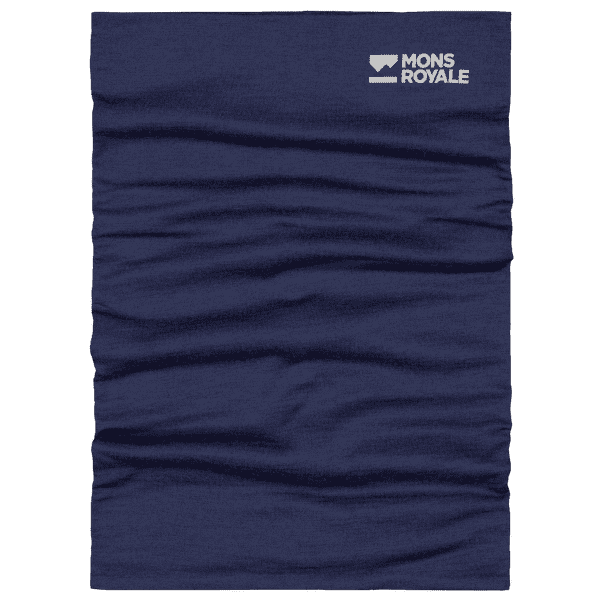 Szalik Mons Royale Double Up 100% Merino Neckwarmer Midnight