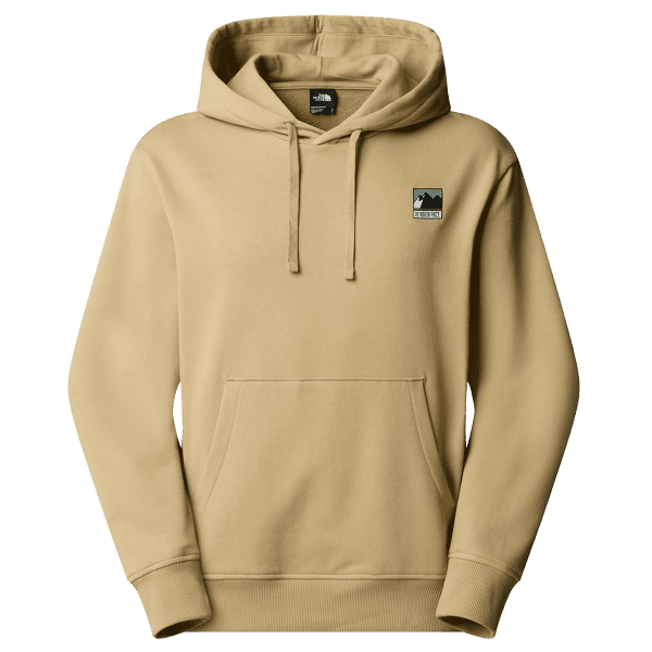 Bluza The North Face MOUNTAIN LOGO RELAXED HOODED SWEATSHIR Men Khaki Stone