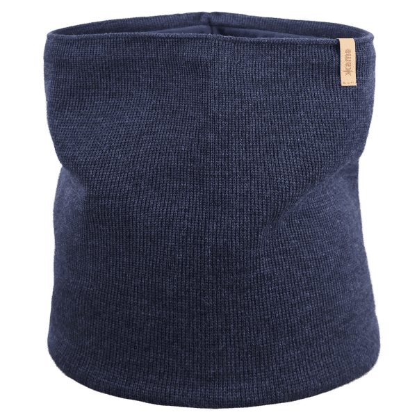 Szalik Kama KNITTED MERINO NECKWARMER KAMA S31 Navy