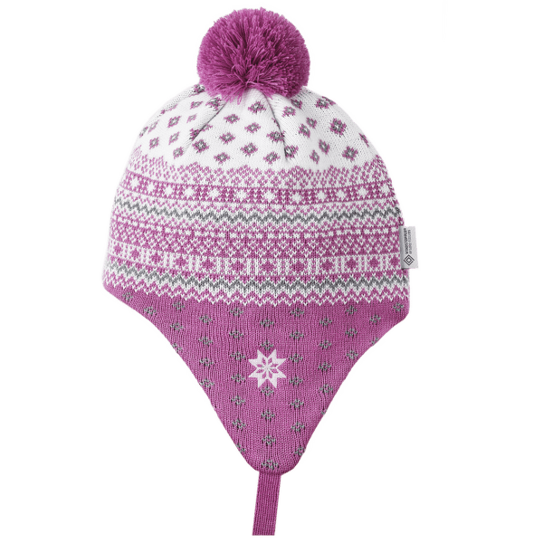 Czapki Kama KIDS KNITTED MERINO BEANIE KAMA BW110 light pink