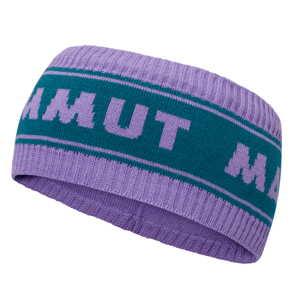 Opaska na głowę Mammut PEAKS HEADBAND 6445 lavandin-deep teal