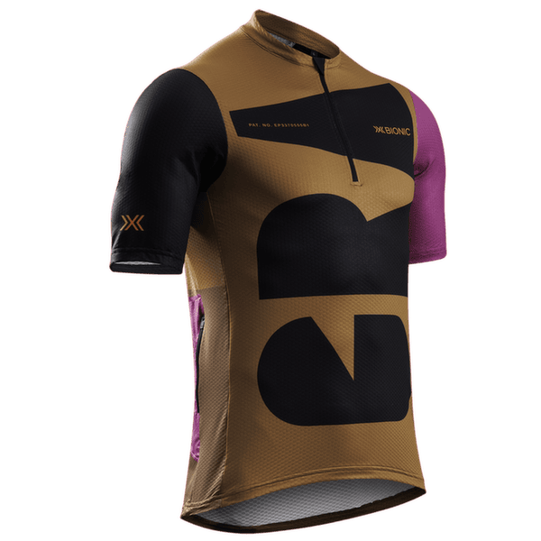 Koszulka z krótkim rękawem X-Bionic X-Bionic® Corefusion Gravel Jersey Men MULTI COLOR/PEANUT BUTTER