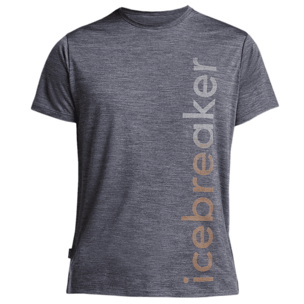 Koszulka z krótkim rękawem Icebreaker Merino Blend 125 Cool-Lite Sphere SS Tee IB Vertical Men Midnight Navy Hthr