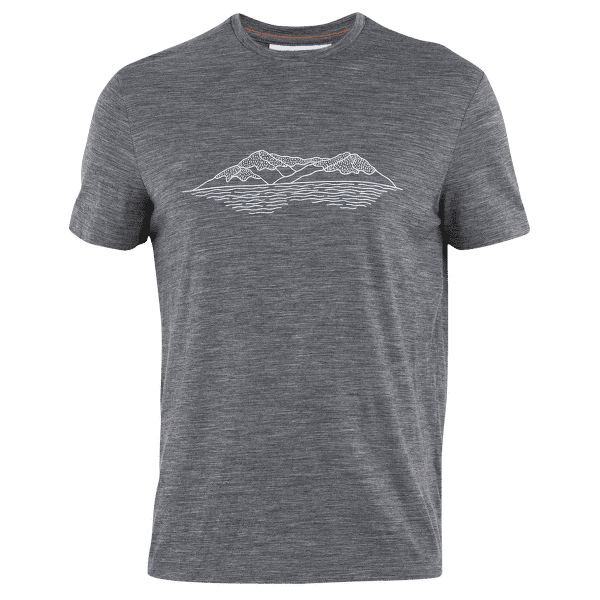 Koszulka z krótkim rękawem Icebreaker Merino 150 Tech Lite SS Tee Pukaki Reflected Men GRITSTONE HTHR-013