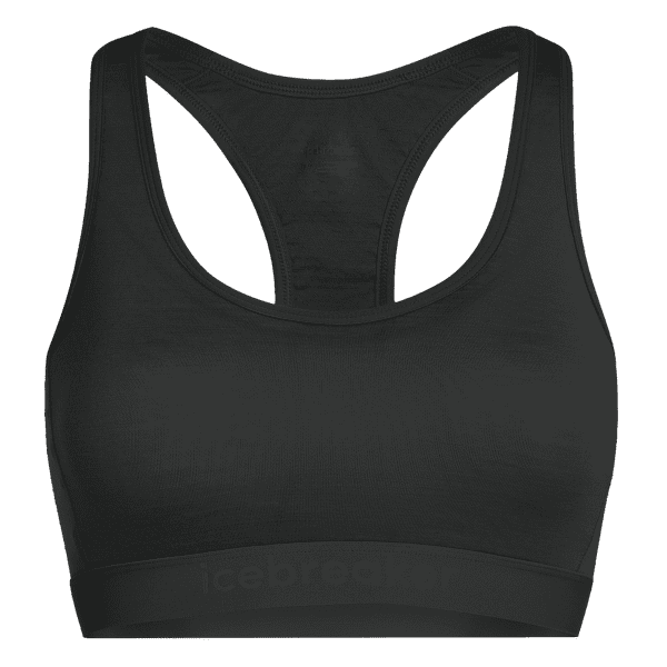 Biustonosz Icebreaker Merino 125 ZoneKnit Racerback Bra Women Black