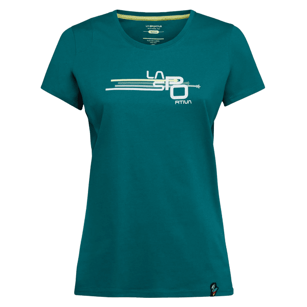 Koszulka z krótkim rękawem La Sportiva STRIPE CUBE T-SHIRT Women Everglade