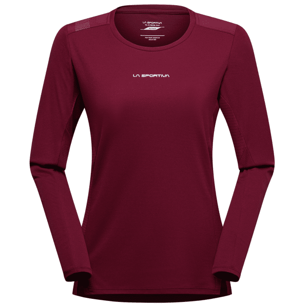Koszulka z długim rękawem La Sportiva BEYOND LONGSLEEVE Women Redwood/Chalk