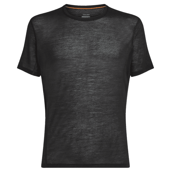 Koszulka z krótkim rękawem Icebreaker Merino Blend 75 Cool-Lite™ Featherlight SS Crewe Men BLACK