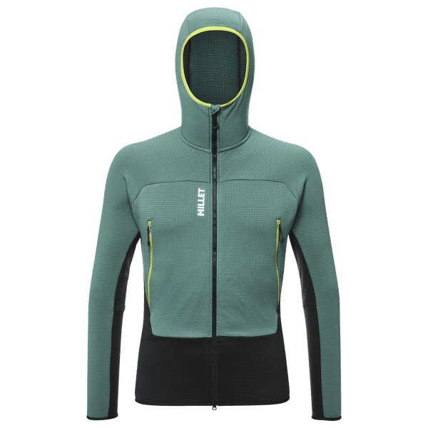 Bluza Millet FUSION GRID HOODIE Men BOTTLE/BLACK