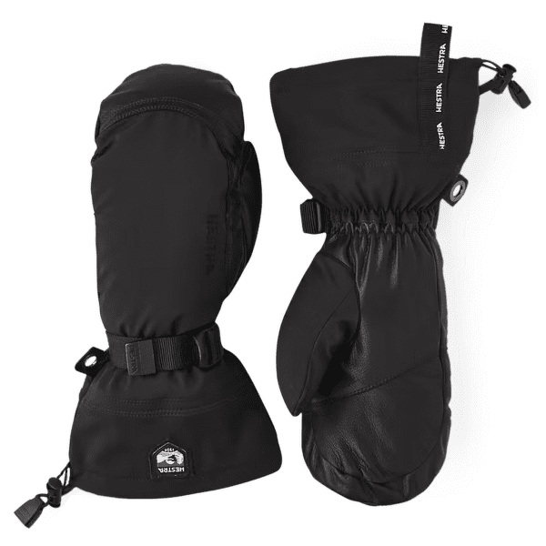 Rękawice Hestra Army Leather Extreme Mitt Svart/Svart