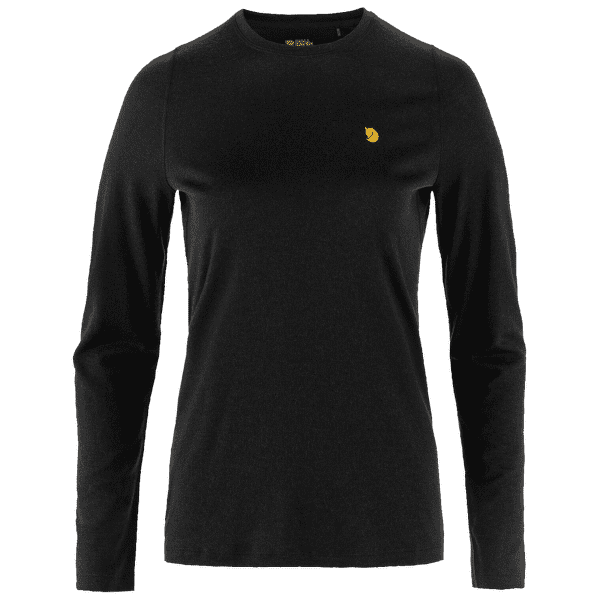 Koszulka z długim rękawem Fjällräven Bergtagen Merino 190 LS Women Black