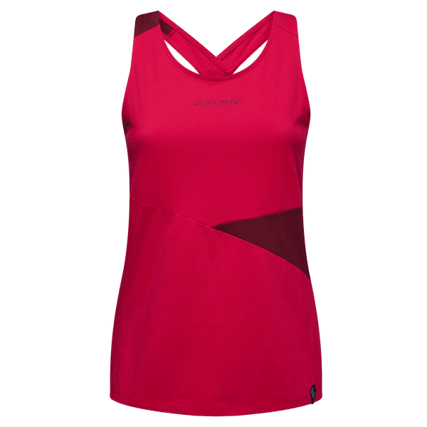 Tank top La Sportiva Twist Tank Women Azalea/Redwood