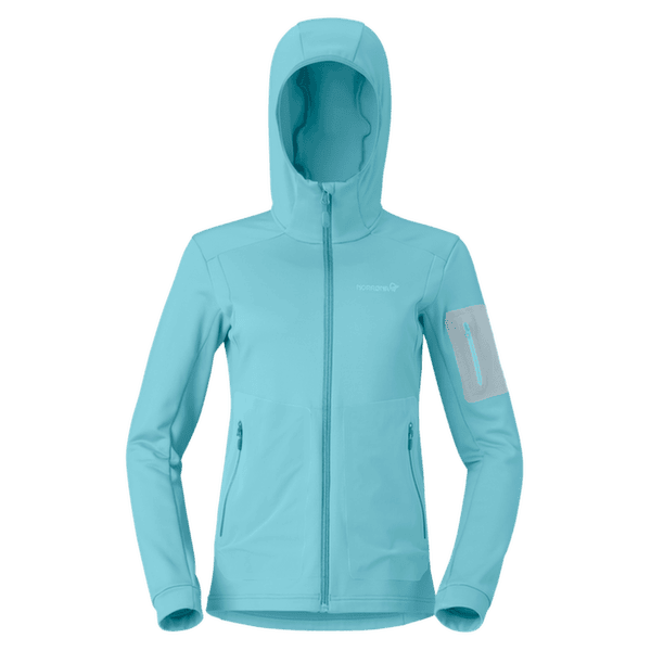 Bunda Norrona falketind warm2 stretch Hood Women Brittany Blue