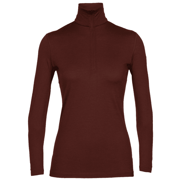 Koszulka z długim rękawem Icebreaker Oasis LS Half Zip Women (104380) ESPRESSO